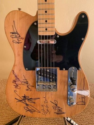 Signed Bruce Springsteen Guitar and Friends--SOLD