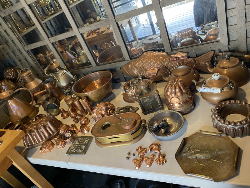 Copper Bowls, Pans and More