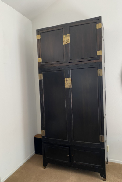 Tall Chinese 3-Piece Cabinet