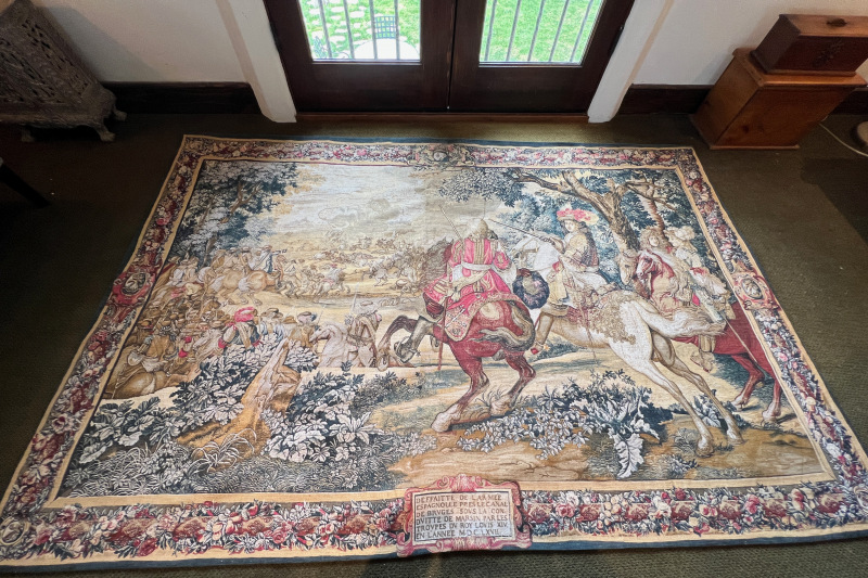 French Rambouillet Tapestry "Horses"