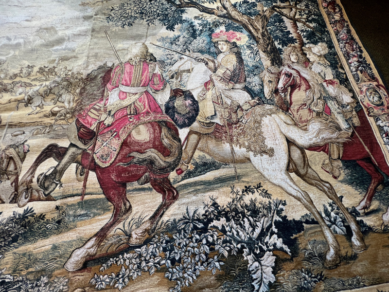 Tapestry "Horses" (close)