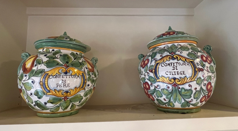 Large Italian Ceramic Pots